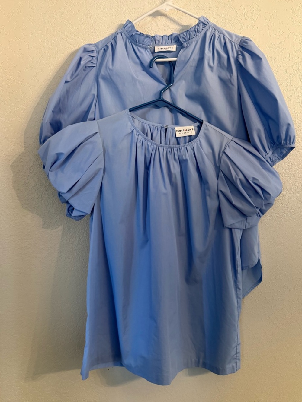 First Love Boutique Blouse Bundle 2pc Size Small NWOT Sample Tops